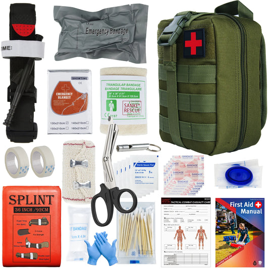 Rescue EDC Pouch First Aid Kit, Survival Bag