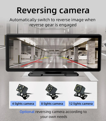 Survival Now™ 10.26-Inch Portable Wireless Car Play Screen