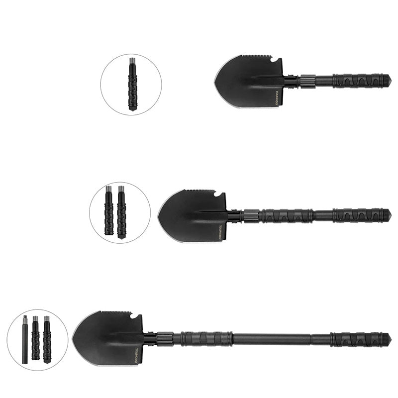 Foldable Tactical Shovel, Multifunctional Survival Tool