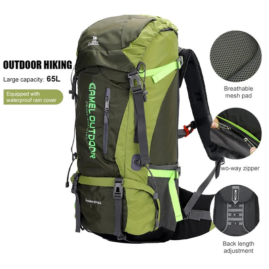 Survival Now™ 65L Hiking Backpack