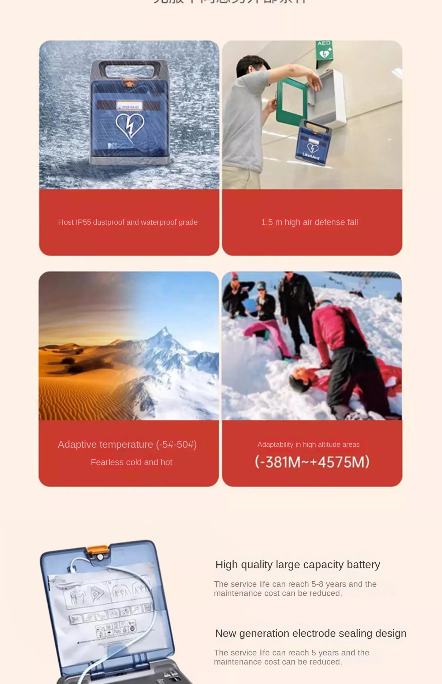 Survival Now™ Automatic External Defibrillator (AED)