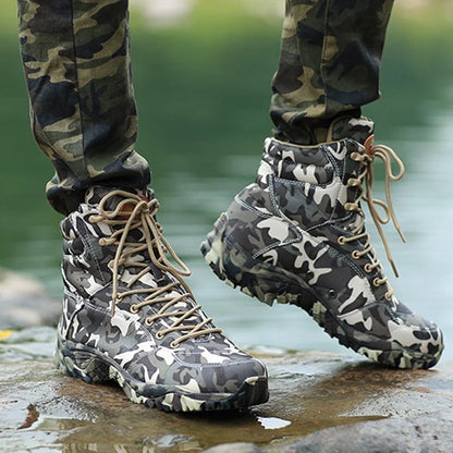 Survival Now™ Men’s Tactical Outdoor Hiking Boots