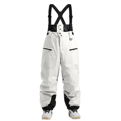 Men’s Skiing Pants – Thermal-Insulated, Waterproof & Windproof Snowboard Overalls