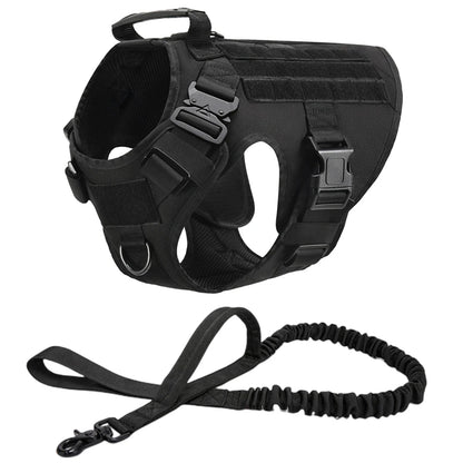 Survival Now™ K9 Tactical Military Vest & Leash Set
