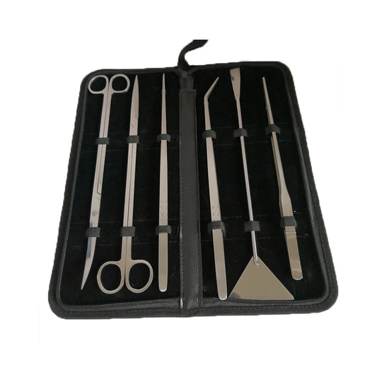 Stainless Steel Aquarium Tweezers & Scissors Set