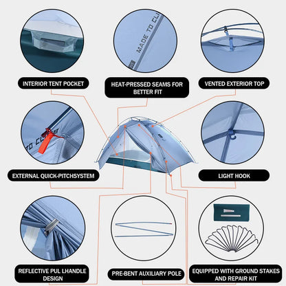 Survival Now™ Ultralight Backpacking Tent