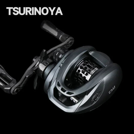 Dark Wolf 50S Baitcast Reel, Ultra-Light Finesse Fishing Reel