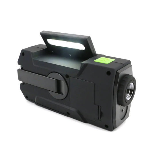 Emergency Weather Radio - Solar, USB, and Hand Crank Power with NOAA Access