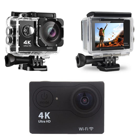 Action Camera - 4K Ultra HD, Waterproof & WiFi-Enabled