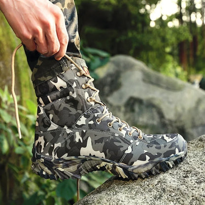 Survival Now™ Men’s Tactical Outdoor Hiking Boots