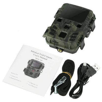 Outdoor Mini Trail Camera – HD, Night Vision & Waterproof