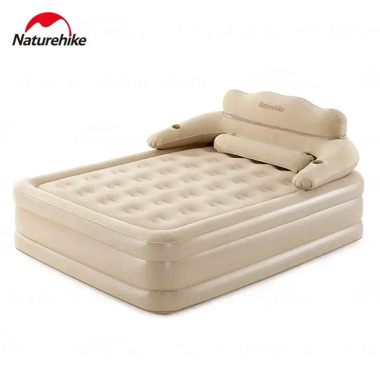 Survival Now™ Outdoor Camping Inflatable Backrest Double Bed