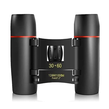 30x60 Mini Compact Folding Binoculars – High-Powered, Portable