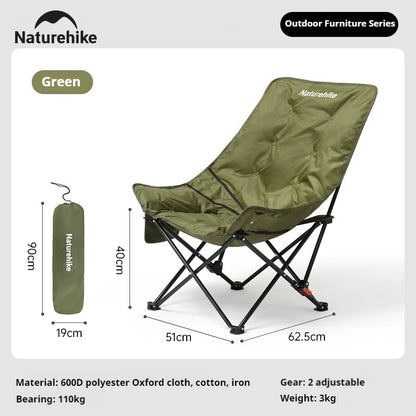 Survival Now™ High Back Moon Chair