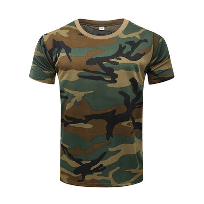 Survival Now™ Camouflage Tactical Shirt - Short Sleeve