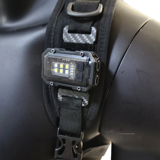 Tactical Flashlight EDC Mini Light, Waterproof