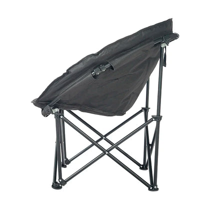 High-Quality Polyester Camping Folding Moon Chair, 600D