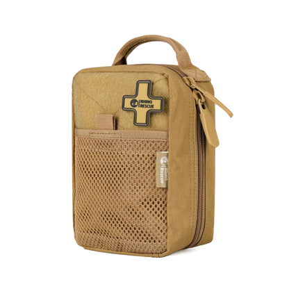 Tactical First Aid Kit IFAK Pouch 004M – Compatible (Khaki)