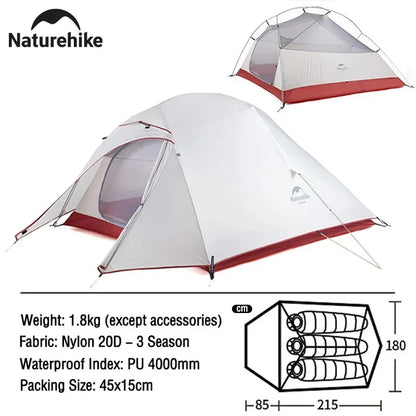 Survival Now™ 3-Person Backpacking Tent