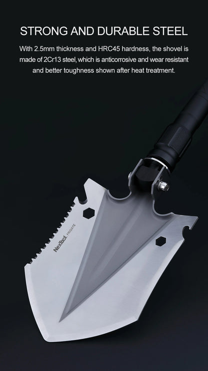 Survival Now™ Folding Multifunction Shovel