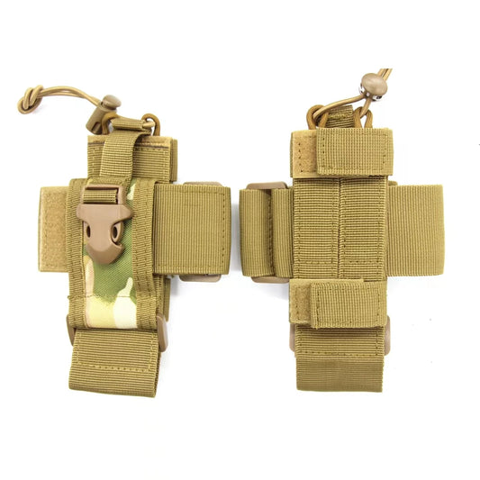 Tactical Walkie Talkie Holder Bag – Rugged MOLLE-Ready Storage for Radios & Compact Tools