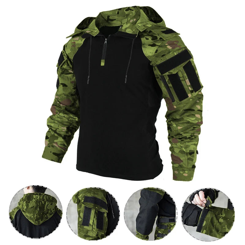 US Army CP Camouflage T-Shirt - Durable, Tactical, High-Performance