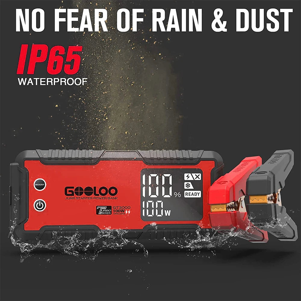 3000A Car Jump Starter Power Bank