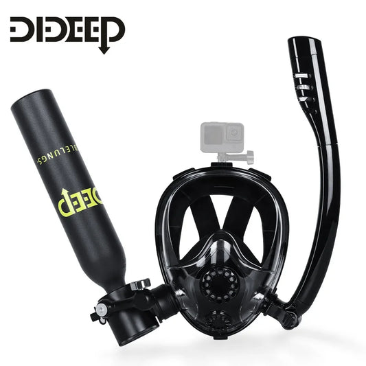 Survival Now™ Snorkeling Mask with Underwater Breathing Oxygen Tank