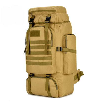 80L/100L Mountaineering Tactical Backpack – Built for Adventure, Designed for Extreme Performance