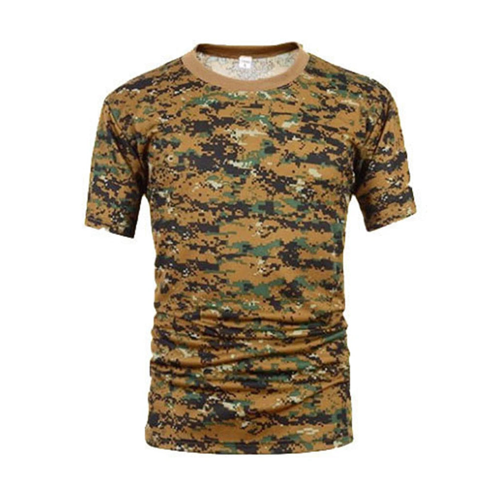 Survival Now™ Camouflage Tactical Shirt - Short Sleeve