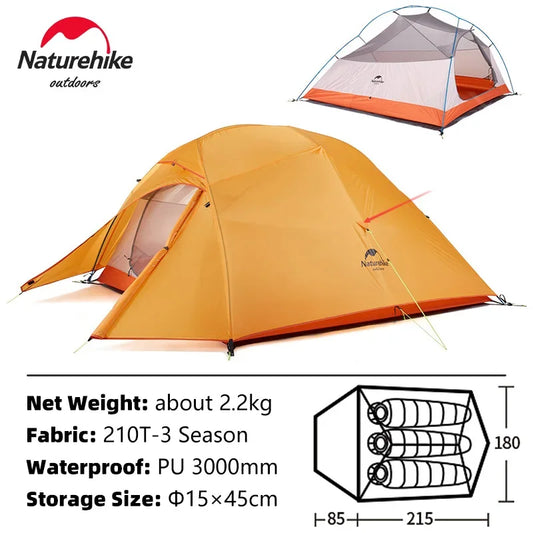 1, 2 & 3 Person Ultralight Tent