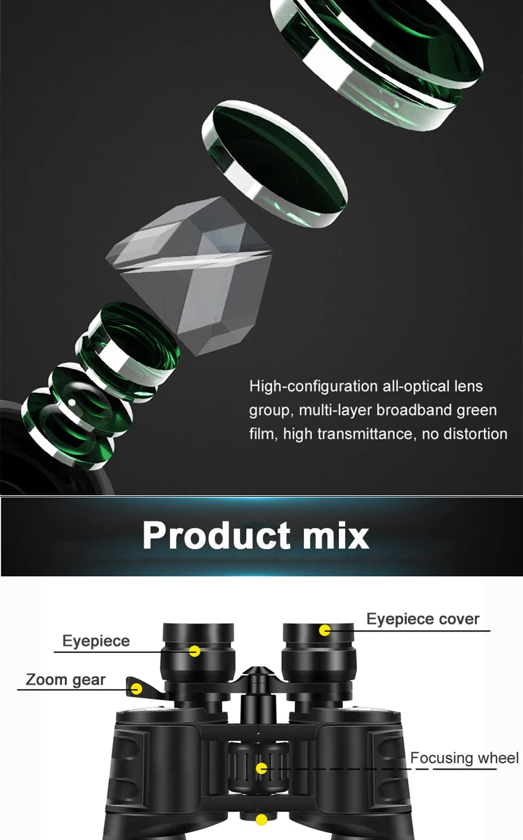 Survival Now™ Long Range Zoom Binoculars