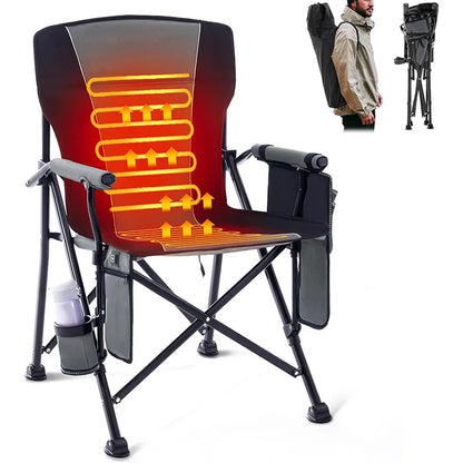Survival Now™ Outdoor Folding Heated Chair