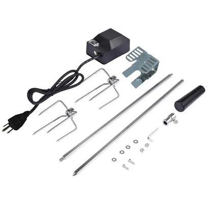 Survival Now™ Automatic BBQ Spit Rotisserie with Motor