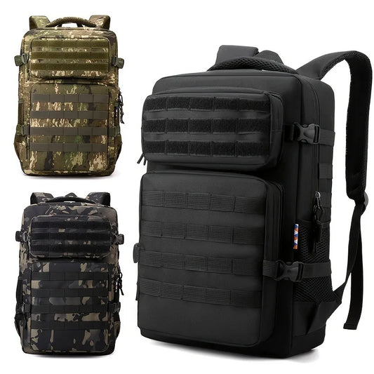 Tactical Camouflage Backpack for Outdoor Use