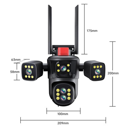 Survival Now™ WiFi Network Camera 10K