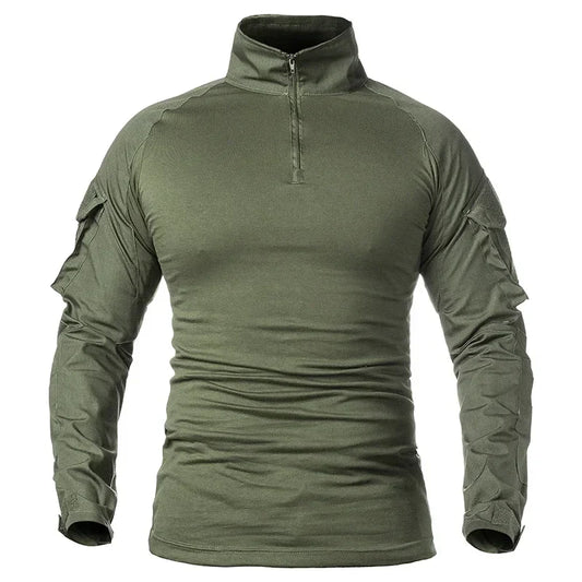 Tactical Combat Shirt - Durable, Breathable, Action-Ready