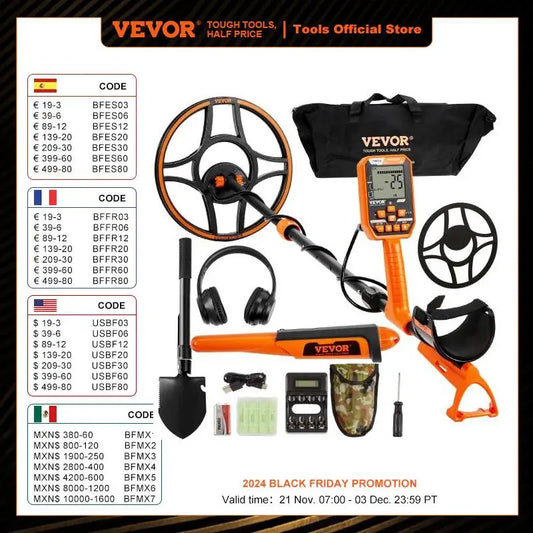 Survival Now™ Professional Rechargeable Metal Detector