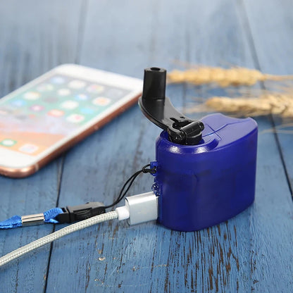 Survival Now™ Emergency Hand Crank Power Dynamo Charger
