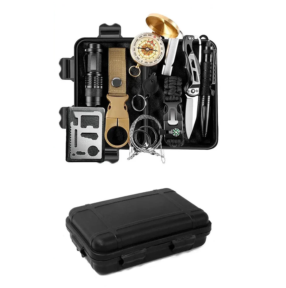Multi-Function Outdoor Survival Kit – Durable & Ready for Emergencies