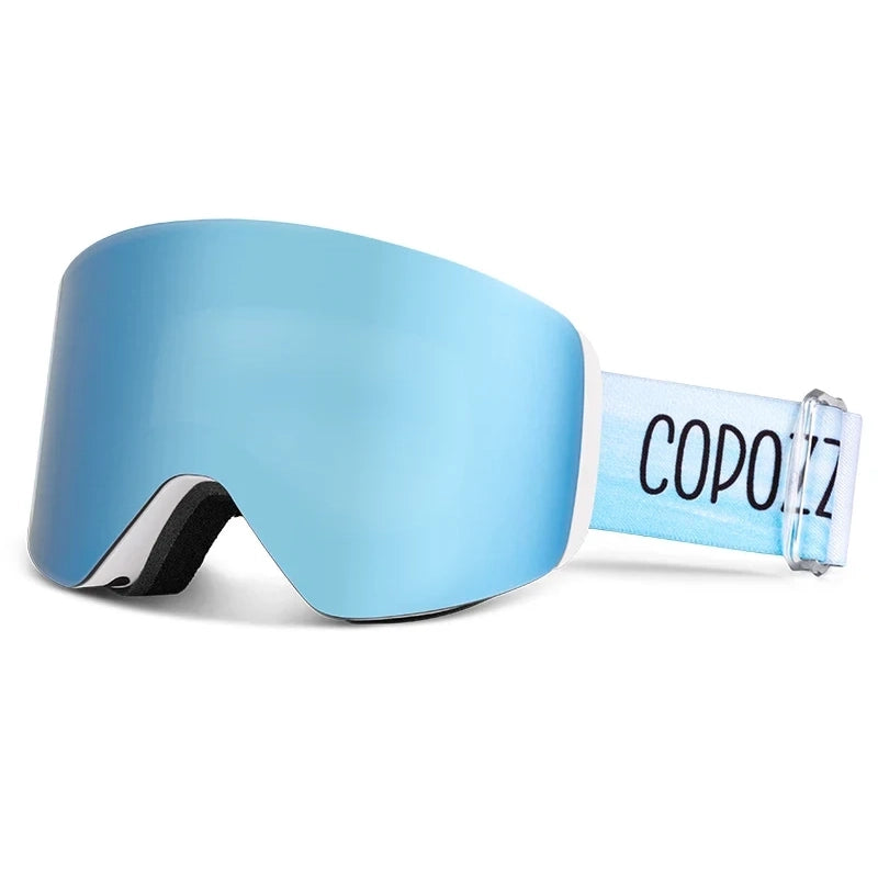 Ski Goggles & Snowboard Mask – UV400 Yellow Lens Eyewear Kit for Adults