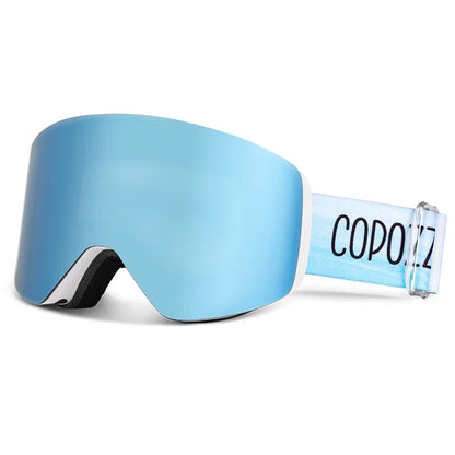 Ski Goggles & Snowboard Mask – UV400 Yellow Lens Eyewear Kit for Adults