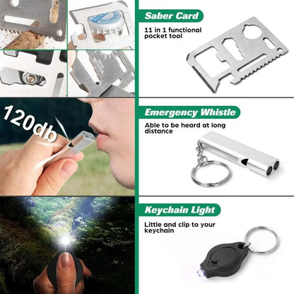 Survival Now™ Outdoor Survival Kit Set