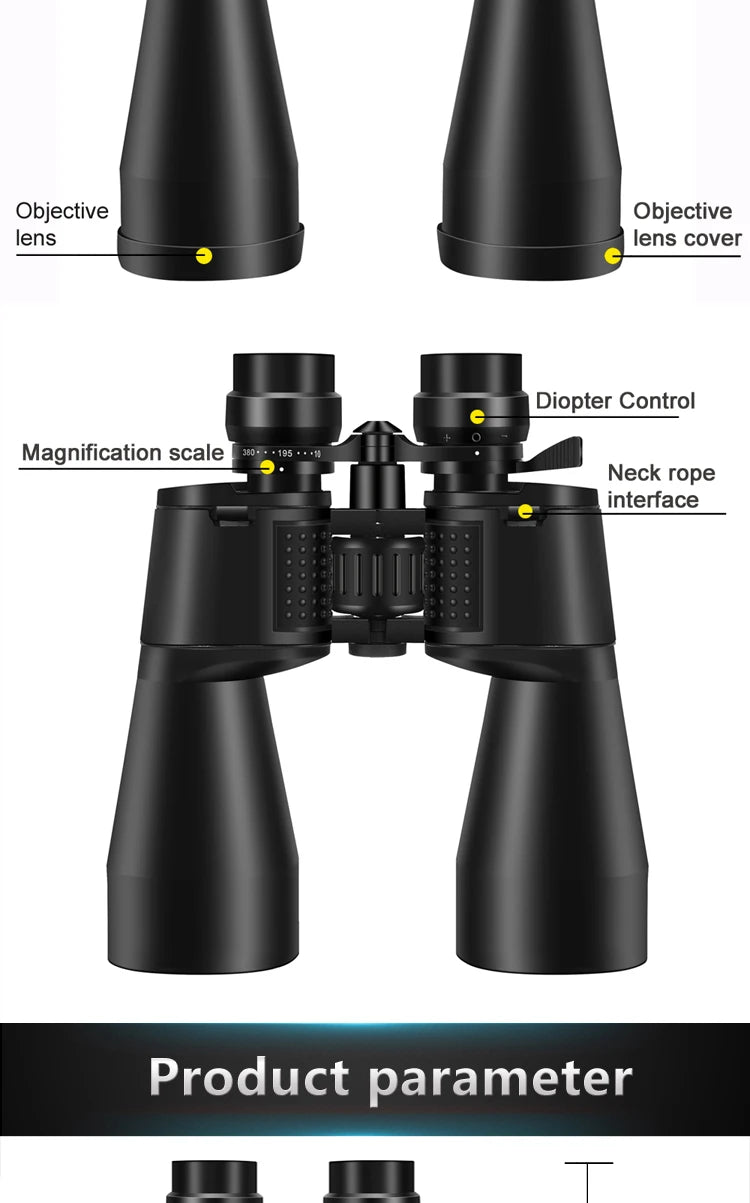 Survival Now™ Long Range Zoom Binoculars