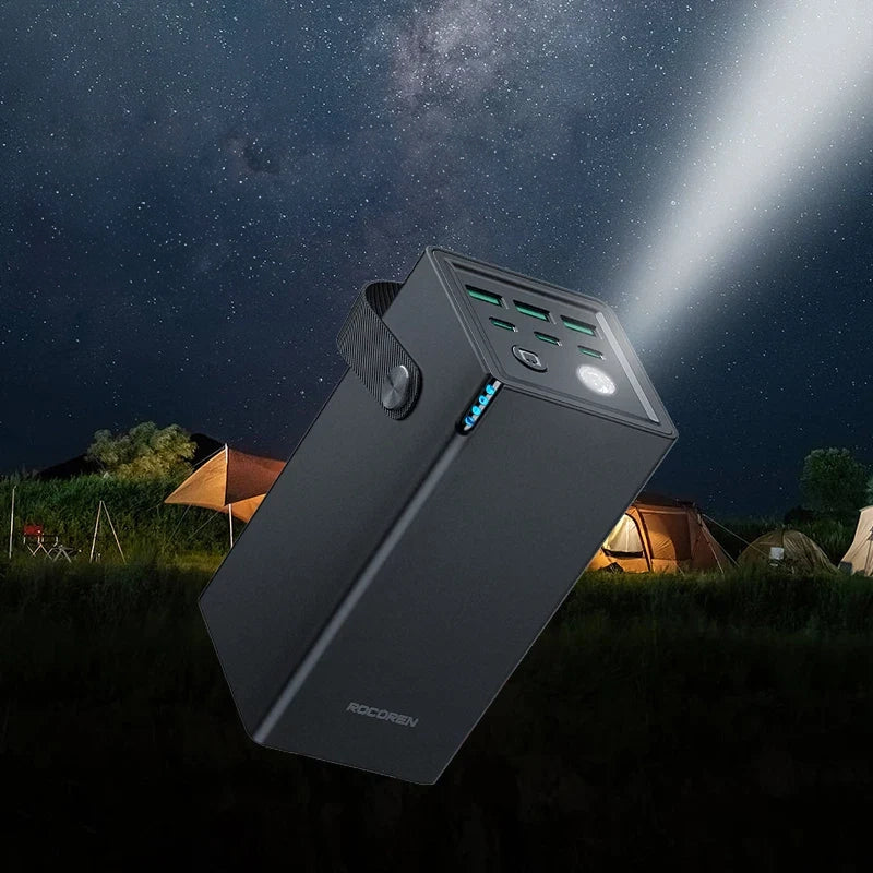 50,000mAh Power Bank - High-Capacity Charging for Outdoor Adventures
