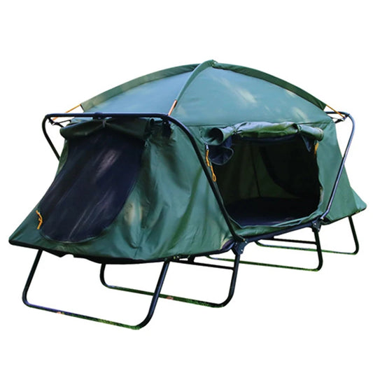 Survival Now™ Tent Outdoor Camping Rain-Proof Off-Ground Tent