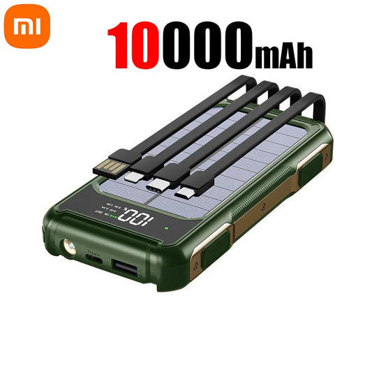 30,000mAh Solar Power Bank - Portable & Reliable Charging for Adventures
