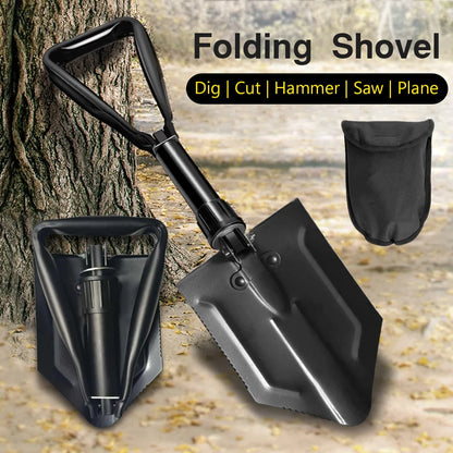 Survival Now™ Foldable Camping Shovel