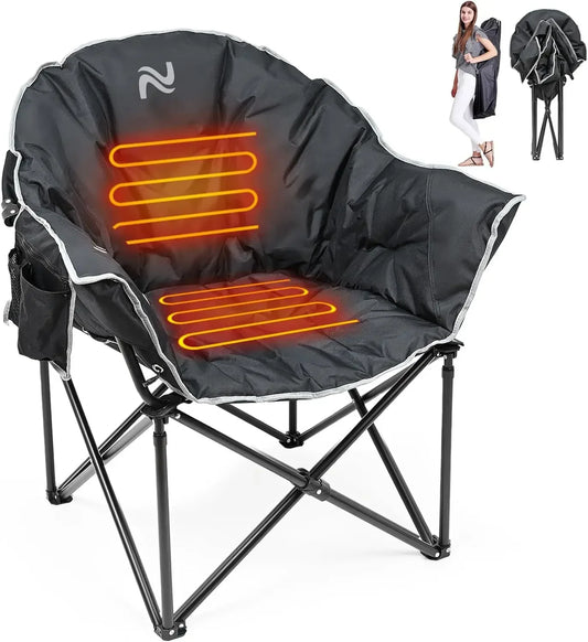 Heated Camping Chair | Oversized, Portable & USB-Powered