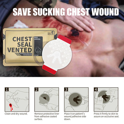 Survival Now™ Tactical Trauma Kit Molle Pouch